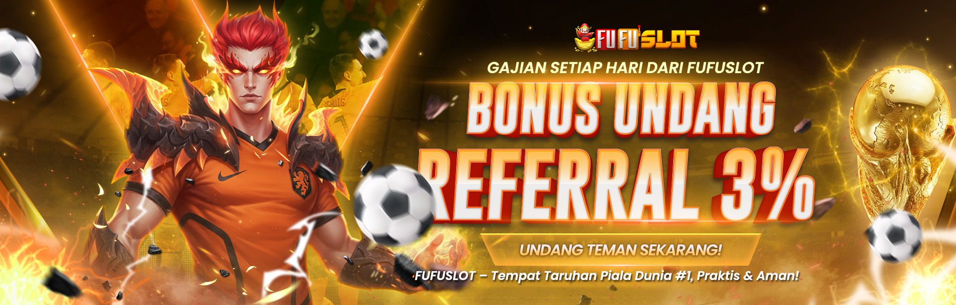 BONUS REFFERAL 3%
