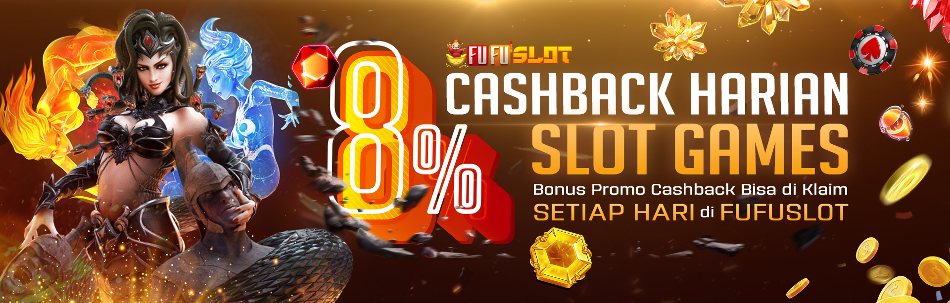 BONUS CASHBACK HARIAN SLOT 8%