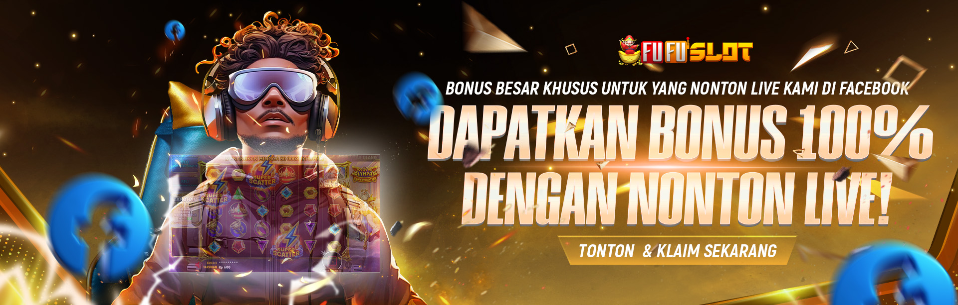NONTON LIVE STREAMING FUFUSLOT DAPAT BONUS 100%