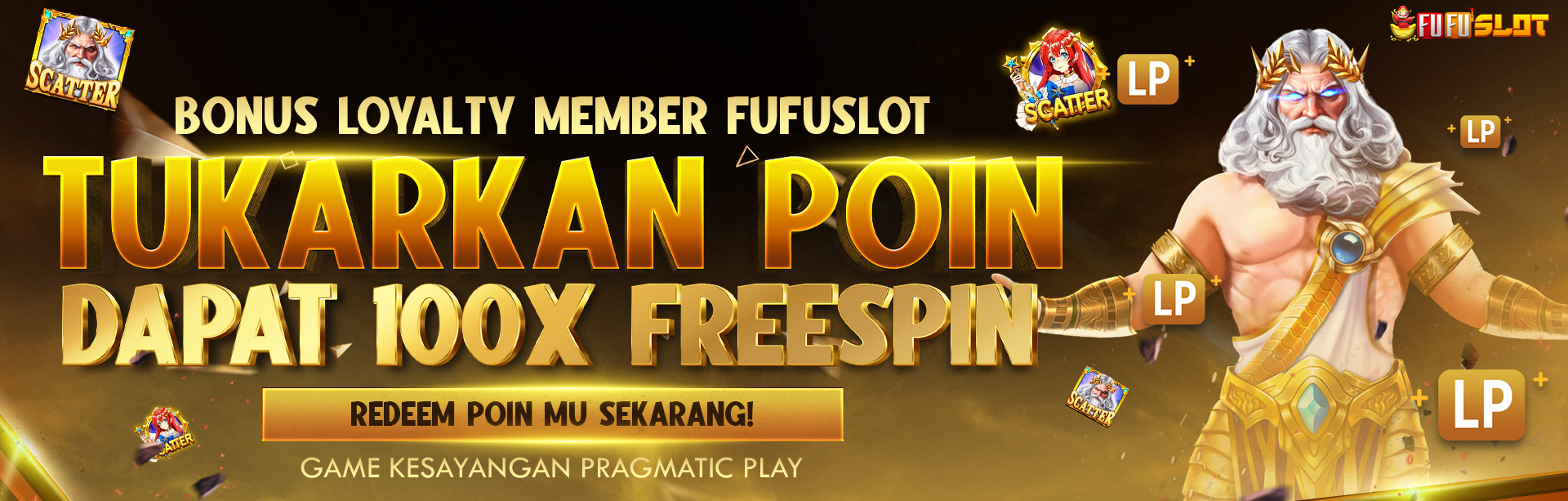 Tukar Poin, Dapat Free Spin FUFUSLOT