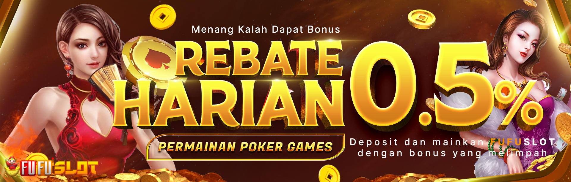 COMMISSION SETIAP HARI 0.5% (POKER)