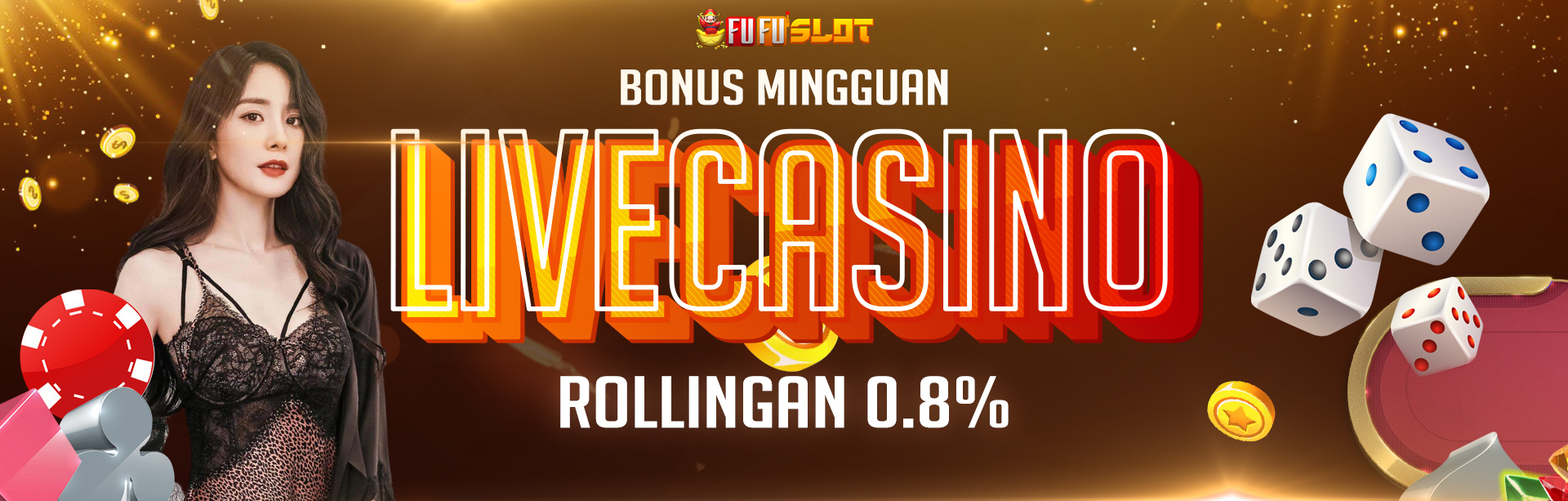 BONUS ROLLINGAN 0.8 (LIVE CASINO)