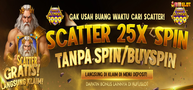 BONUS FREESPIN LANGSUNG GATES OF OLYMPUS X1000 FUFUSLOT