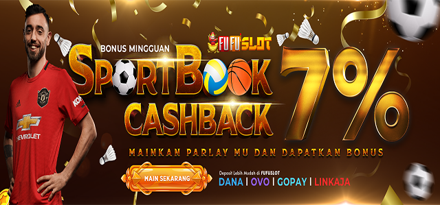 BONUS CASHBACK SPORTSBOOK MINGGUAN 7%