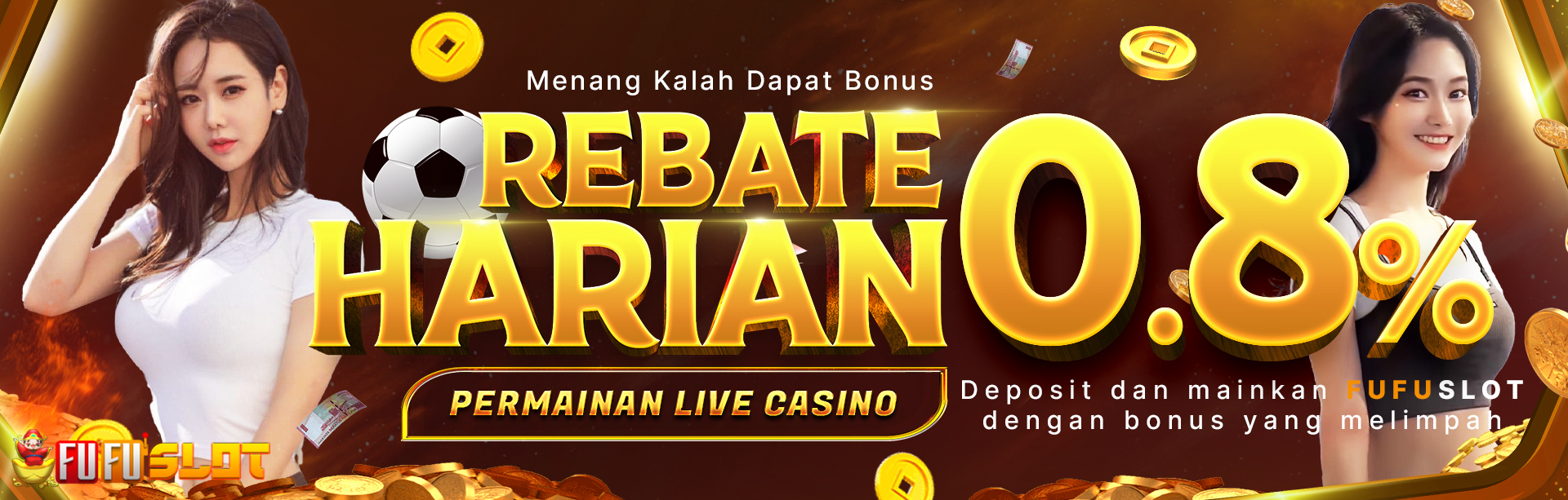 COMMISSION SETIAP HARI 0.8% (LIVE CASINO)