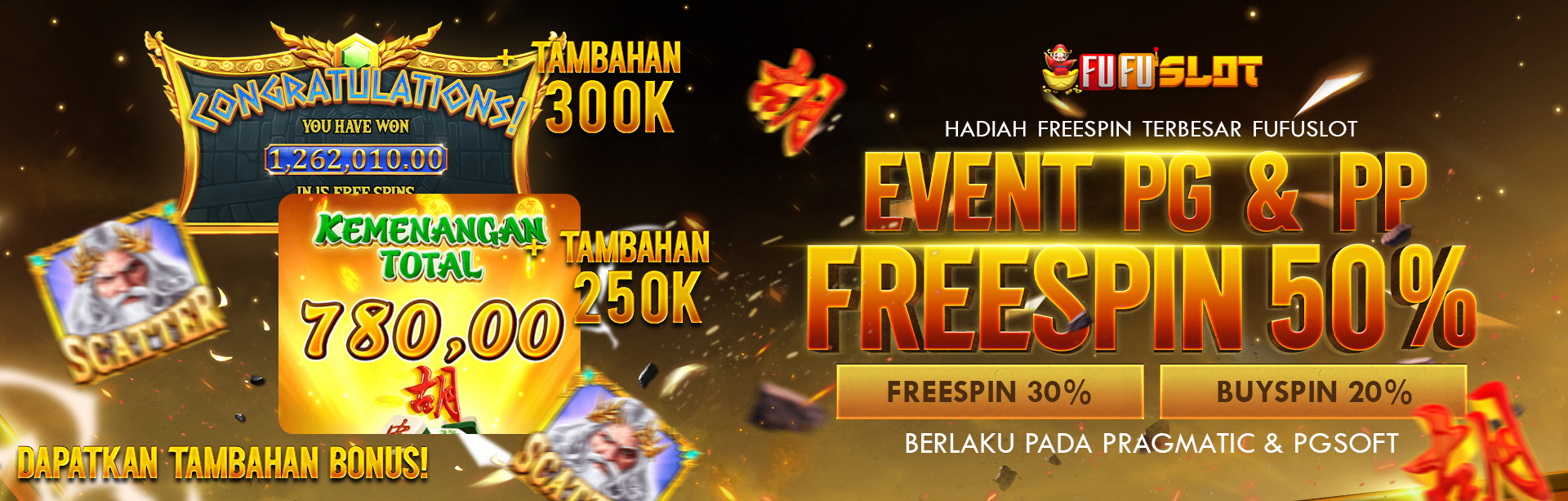 EVENT BONUS FREESPIN PRAGMATIC DAN PGSOFT