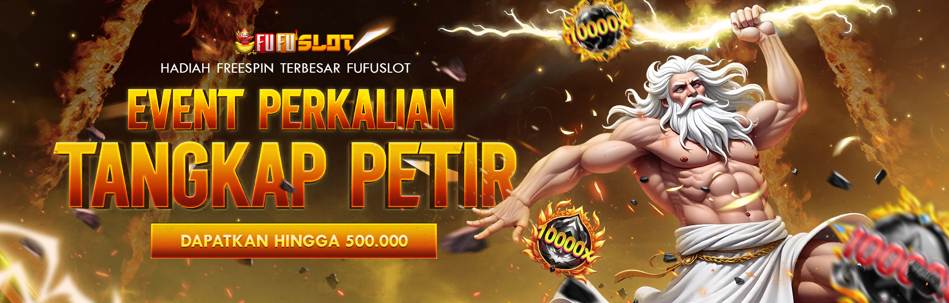 EVENT BONUS TANGKAP PETIR FUFUSLOT