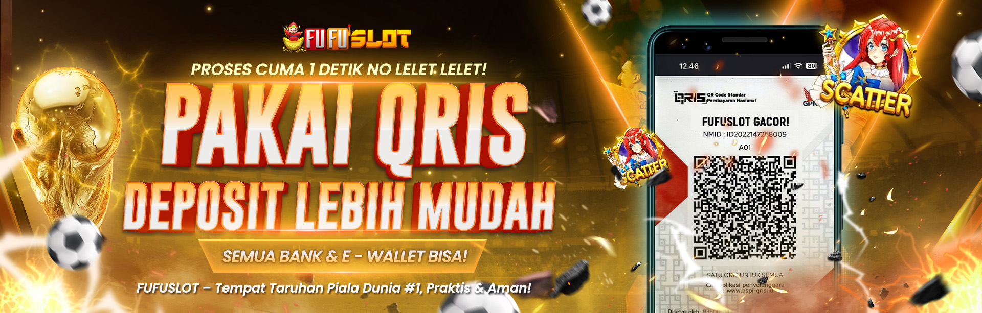 DEPOSIT QRIS & E-WALLET