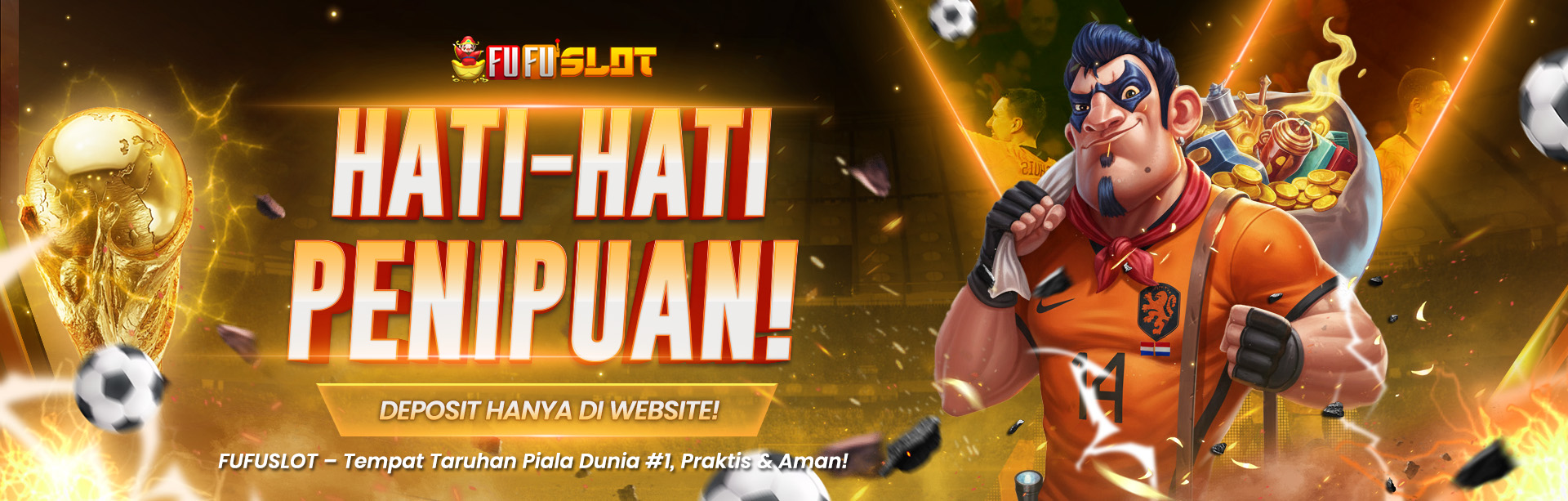 AWAS PENIPUAN MENGATASNAMAKAN FUFUSLOT