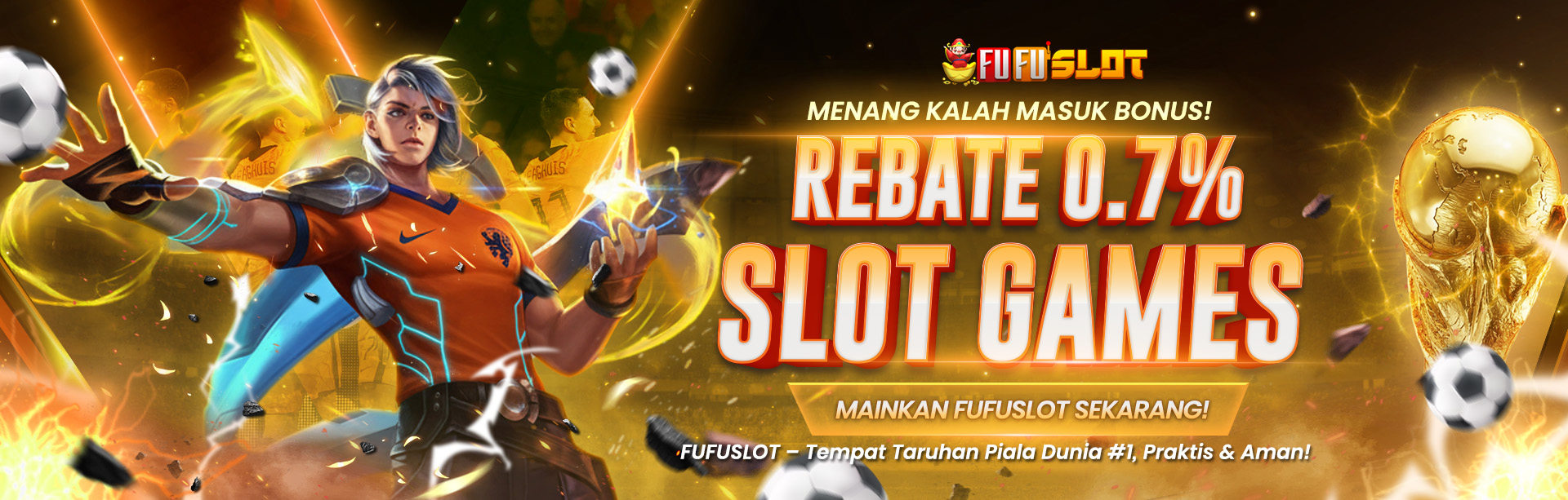 COMMISSION SETIAP HARI 0.7% (SLOT GAMES)