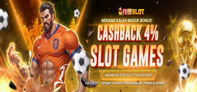 BONUS CASHBACK SLOT 4% (MINGGUAN)